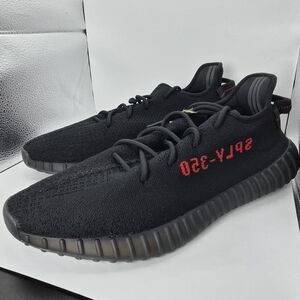 adidas Black and Red Athletic Shoes